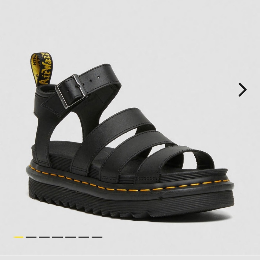 BLAIRE HYDRO LEATHER STRAP SANDALS